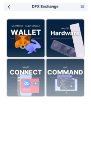DFX Exchange App